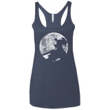 T-Shirts Vintage Navy / X-Small Shinigami Sword Women's Triblend Racerback Tank