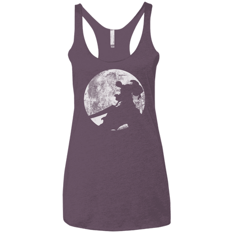 T-Shirts Vintage Purple / X-Small Shinigami Sword Women's Triblend Racerback Tank