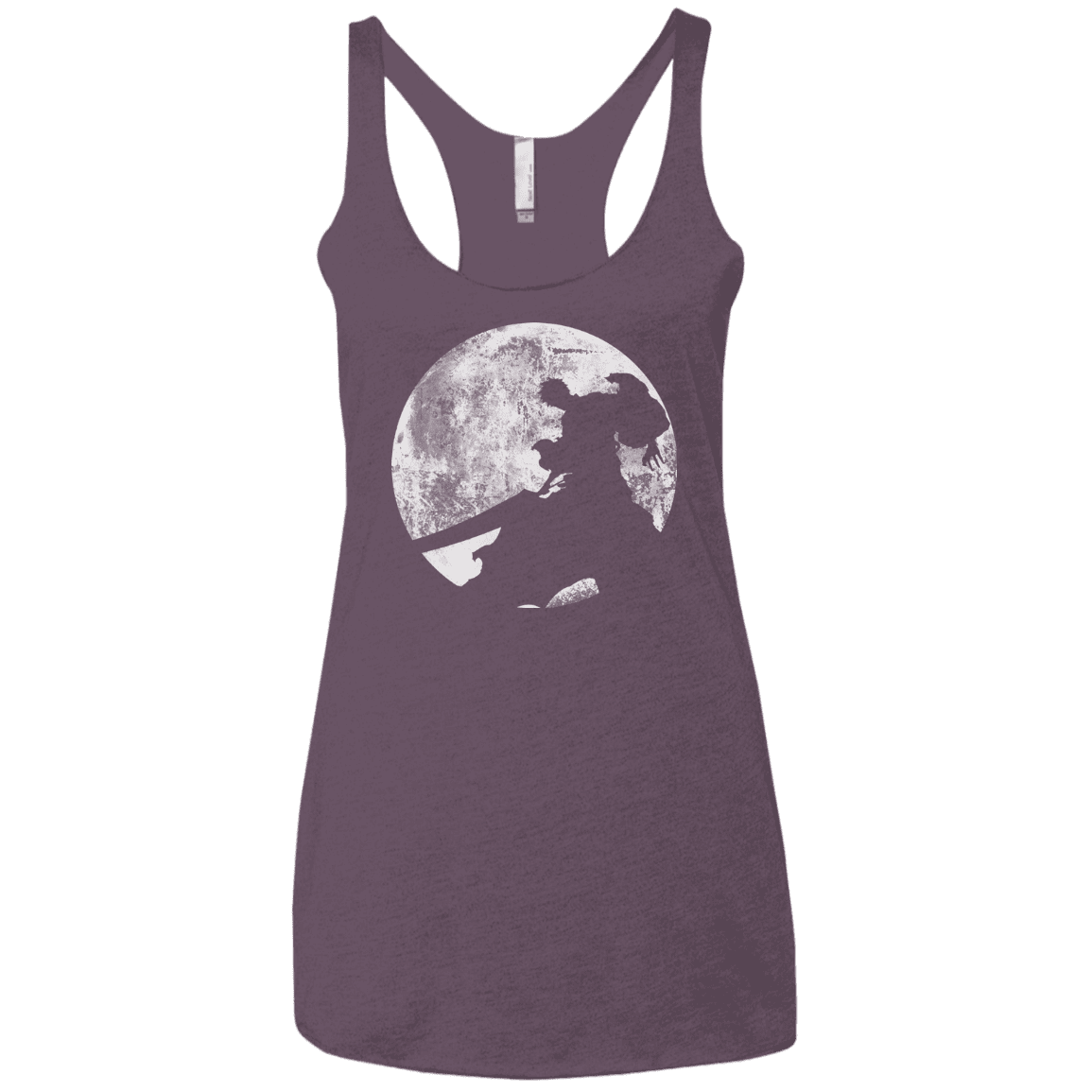 T-Shirts Vintage Purple / X-Small Shinigami Sword Women's Triblend Racerback Tank