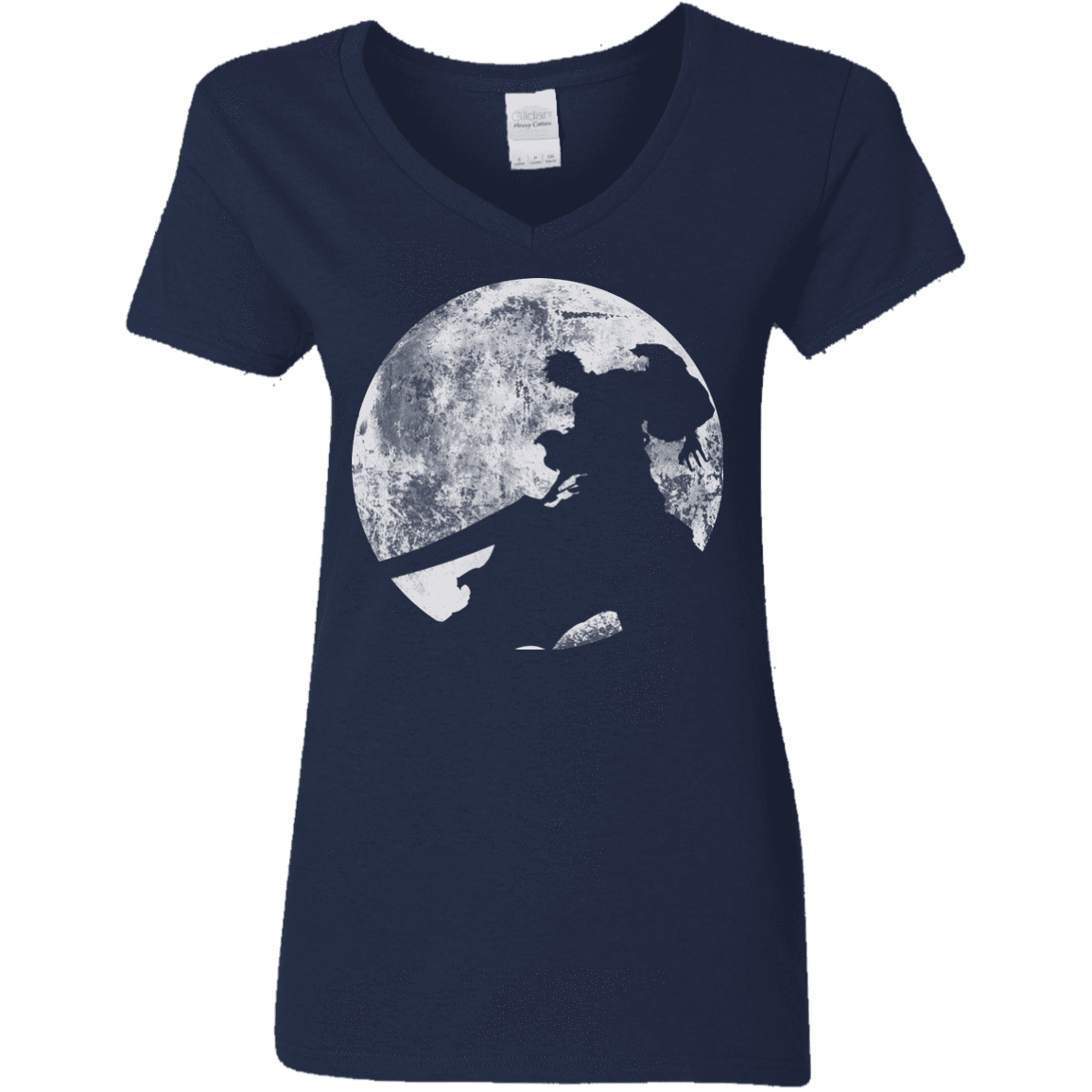 T-Shirts Navy / S Shinigami Sword Women's V-Neck T-Shirt