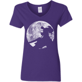 T-Shirts Purple / S Shinigami Sword Women's V-Neck T-Shirt