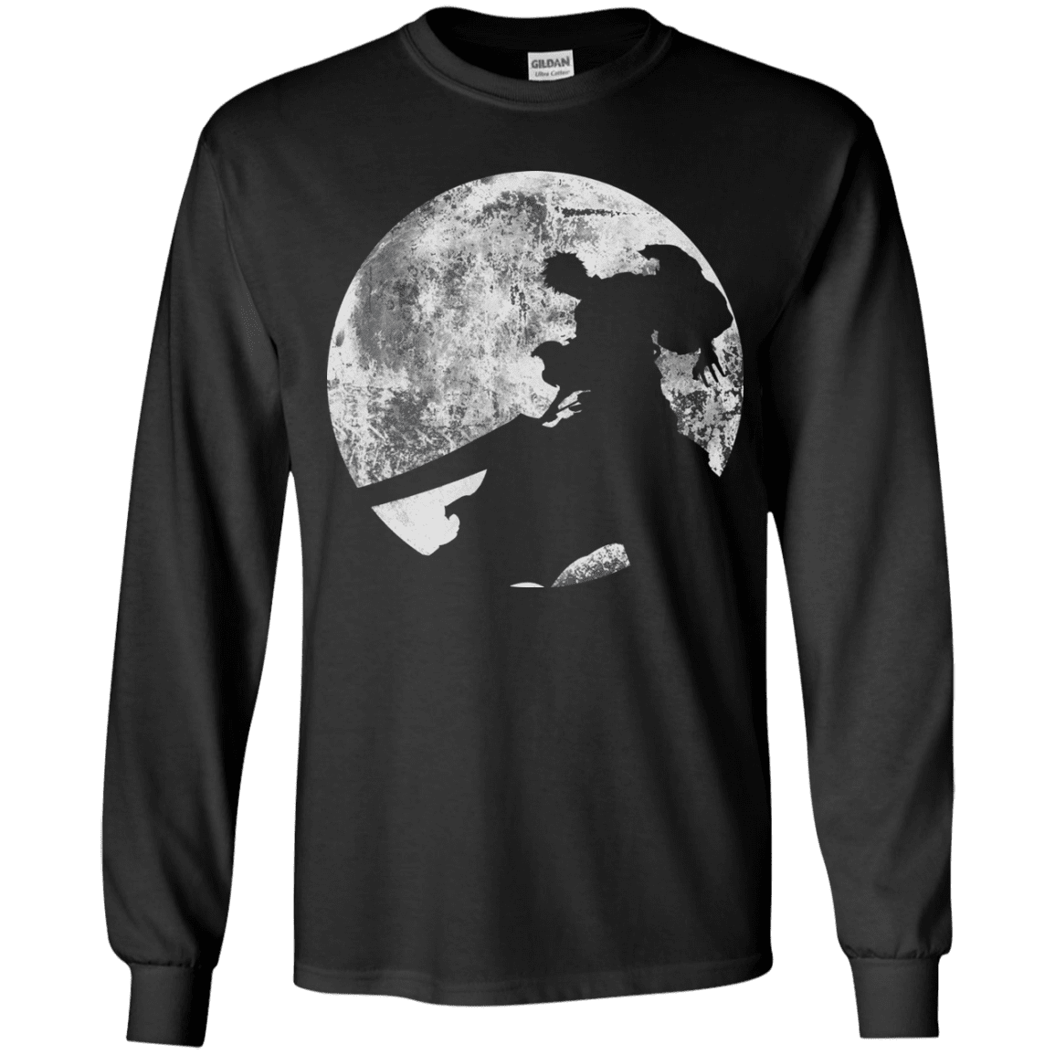 T-Shirts Black / YS Shinigami Sword Youth Long Sleeve T-Shirt