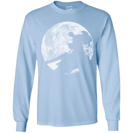 T-Shirts Light Blue / YS Shinigami Sword Youth Long Sleeve T-Shirt