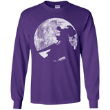 T-Shirts Purple / YS Shinigami Sword Youth Long Sleeve T-Shirt