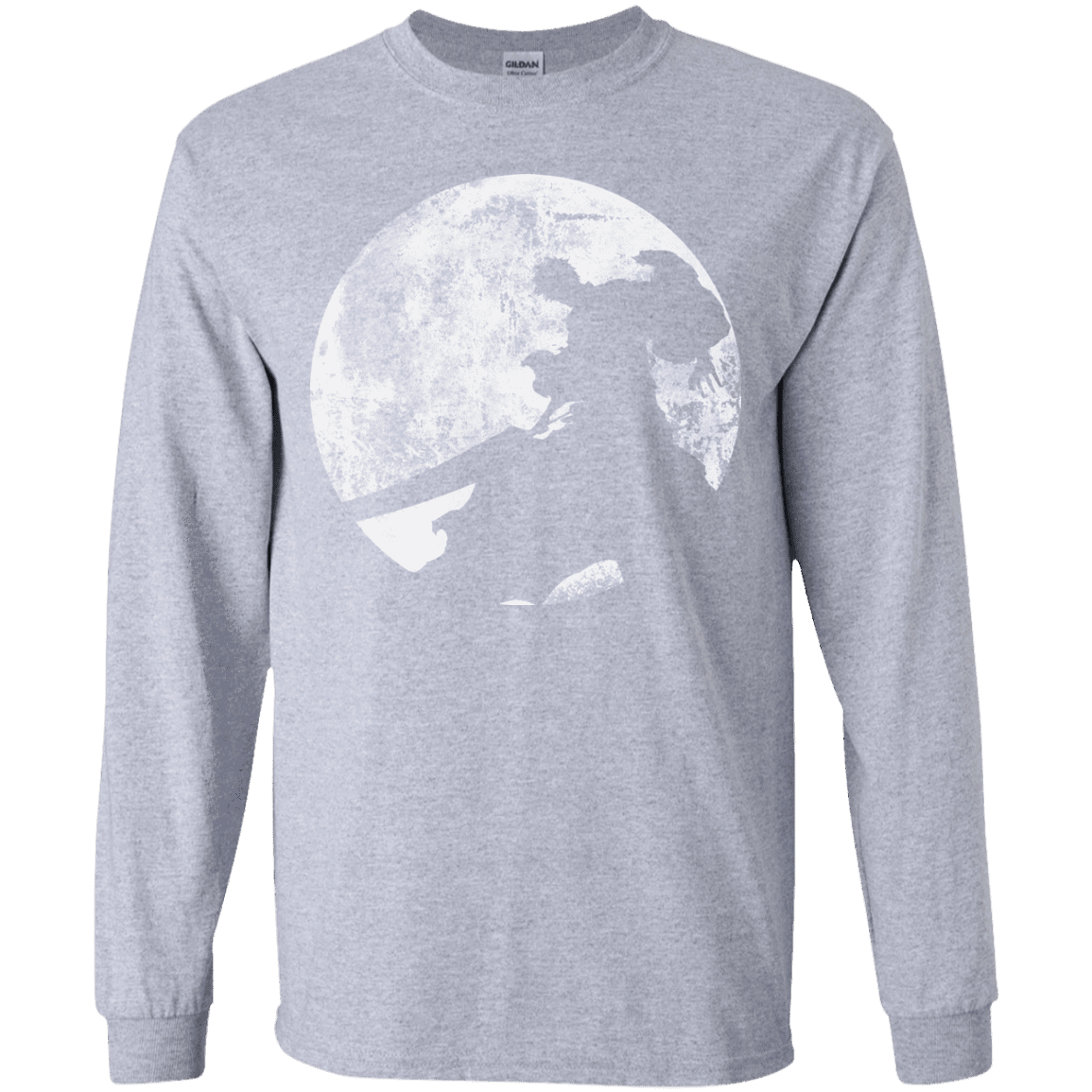 T-Shirts Sport Grey / YS Shinigami Sword Youth Long Sleeve T-Shirt