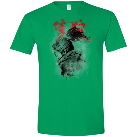 T-Shirts Irish Green / S Shinobi Spirit Men's Semi-Fitted Softstyle