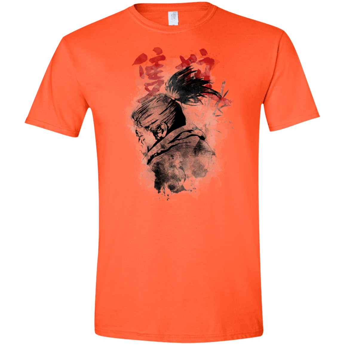T-Shirts Orange / S Shinobi Spirit Men's Semi-Fitted Softstyle