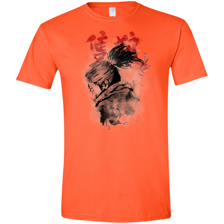 T-Shirts Orange / S Shinobi Spirit Men's Semi-Fitted Softstyle