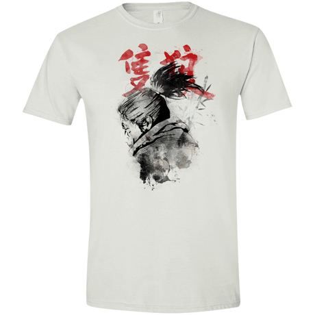 T-Shirts White / X-Small Shinobi Spirit Men's Semi-Fitted Softstyle
