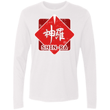 T-Shirts White / Small Shinra Logo Men's Premium Long Sleeve