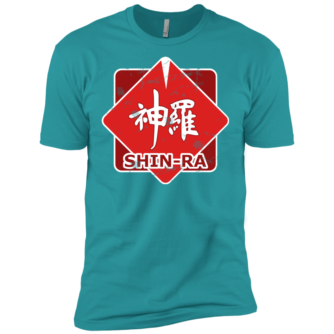 T-Shirts Tahiti Blue / X-Small Shinra Logo Men's Premium T-Shirt