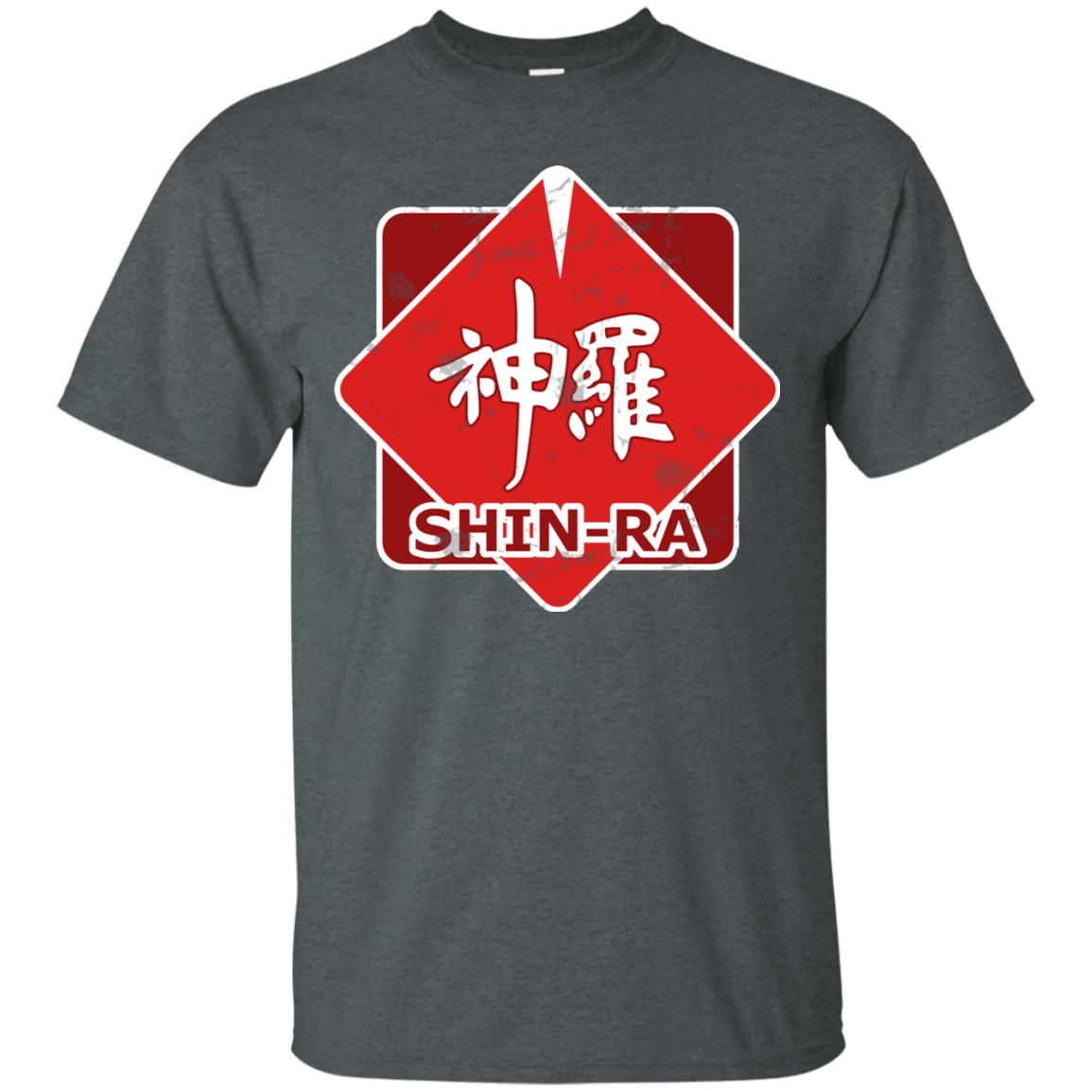 T-Shirts Dark Heather / Small Shinra Logo T-Shirt