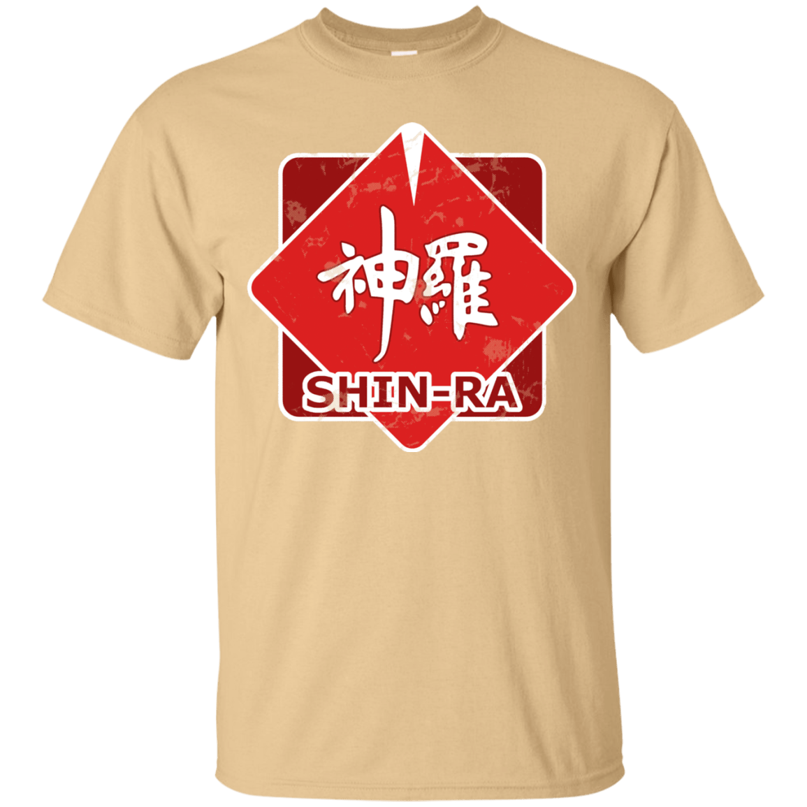 T-Shirts Vegas Gold / Small Shinra Logo T-Shirt