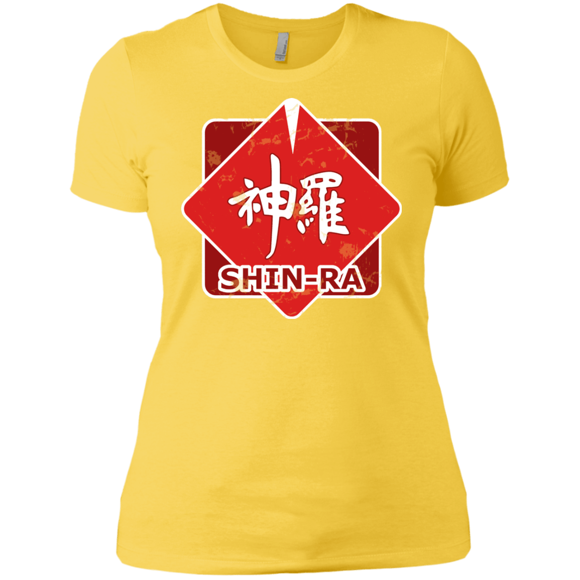 T-Shirts Vibrant Yellow / X-Small Shinra Logo Women's Premium T-Shirt