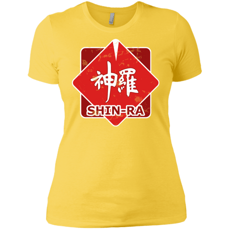 T-Shirts Vibrant Yellow / X-Small Shinra Logo Women's Premium T-Shirt
