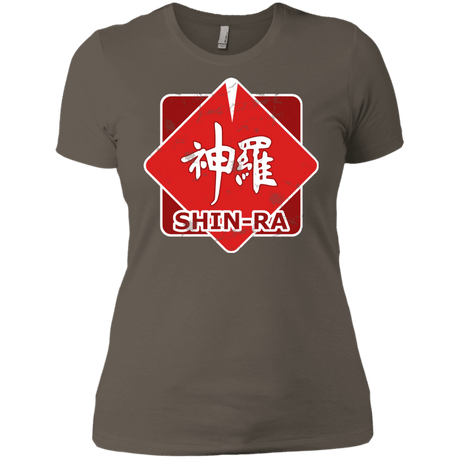 T-Shirts Warm Grey / X-Small Shinra Logo Women's Premium T-Shirt