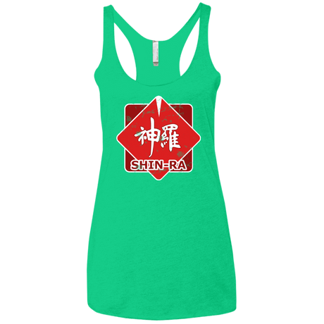 T-Shirts Envy / X-Small Shinra Logo Women's Triblend Racerback Tank
