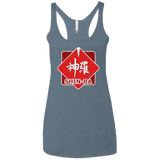 T-Shirts Indigo / X-Small Shinra Logo Women's Triblend Racerback Tank