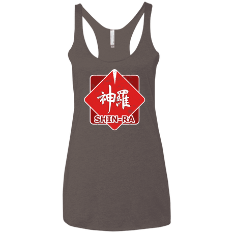 T-Shirts Macchiato / X-Small Shinra Logo Women's Triblend Racerback Tank