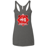 T-Shirts Premium Heather / X-Small Shinra Logo Women's Triblend Racerback Tank