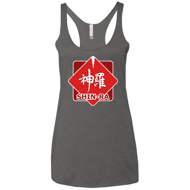 T-Shirts Premium Heather / X-Small Shinra Logo Women's Triblend Racerback Tank