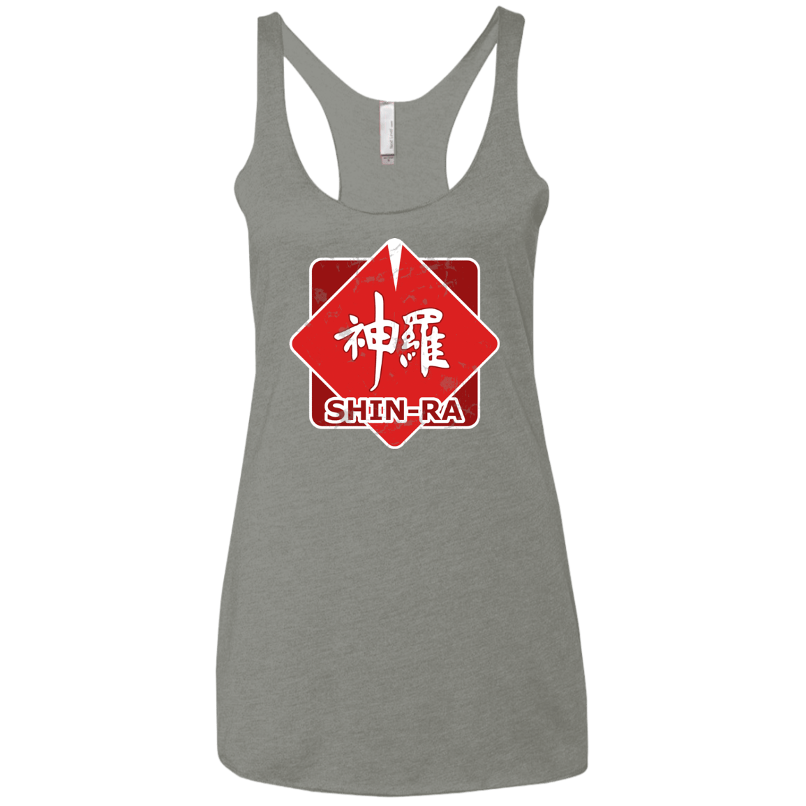 T-Shirts Venetian Grey / X-Small Shinra Logo Women's Triblend Racerback Tank