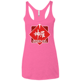 T-Shirts Vintage Pink / X-Small Shinra Logo Women's Triblend Racerback Tank