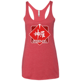 T-Shirts Vintage Red / X-Small Shinra Logo Women's Triblend Racerback Tank