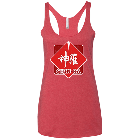 T-Shirts Vintage Red / X-Small Shinra Logo Women's Triblend Racerback Tank