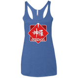 T-Shirts Vintage Royal / X-Small Shinra Logo Women's Triblend Racerback Tank
