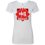 T-Shirts Heather White / Small Shinra Logo Women's Triblend T-Shirt