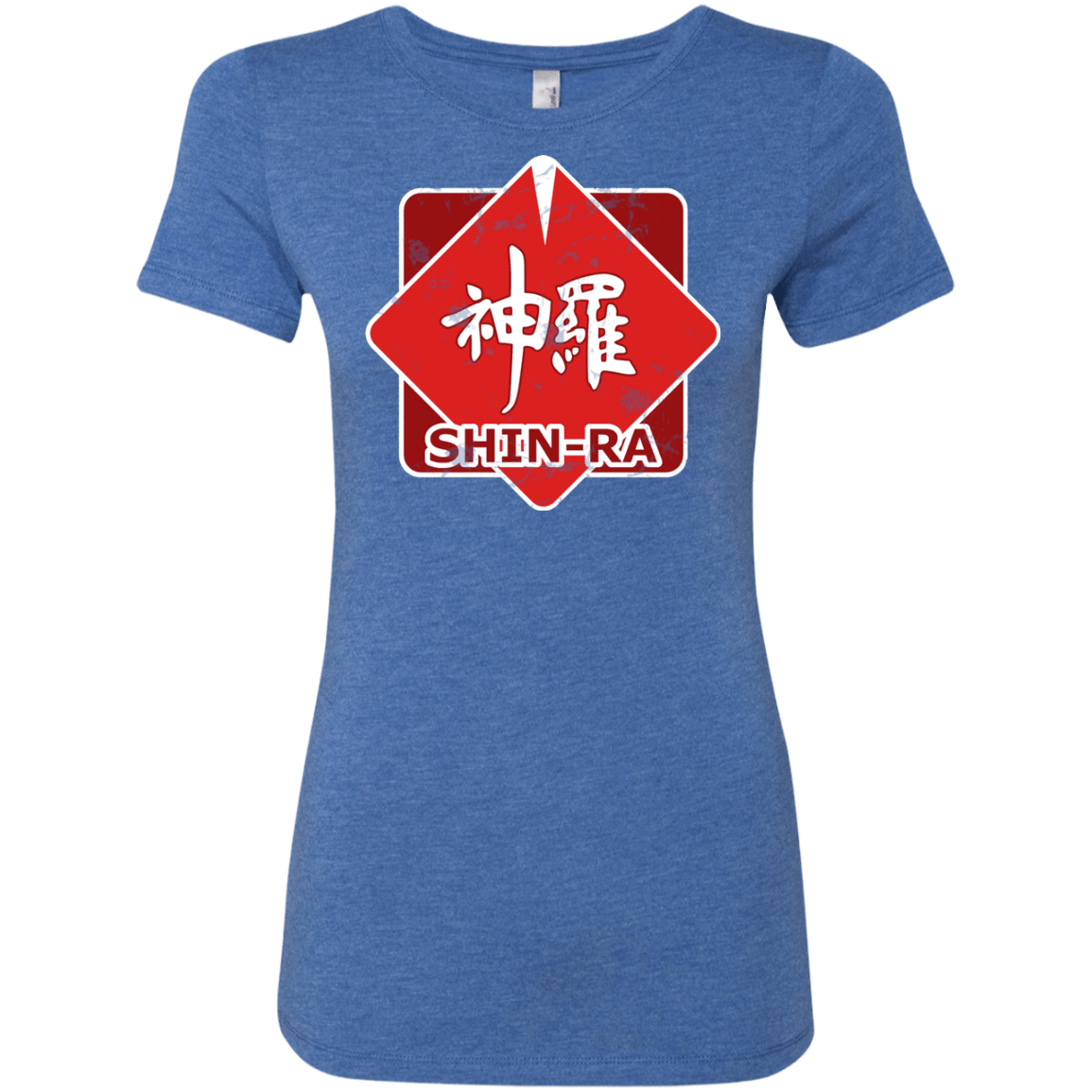 T-Shirts Vintage Royal / Small Shinra Logo Women's Triblend T-Shirt