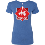 T-Shirts Vintage Royal / Small Shinra Logo Women's Triblend T-Shirt