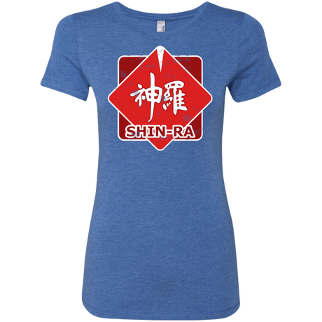 T-Shirts Vintage Royal / Small Shinra Logo Women's Triblend T-Shirt