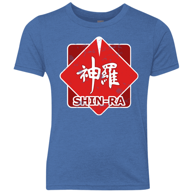 T-Shirts Vintage Royal / YXS Shinra Logo Youth Triblend T-Shirt