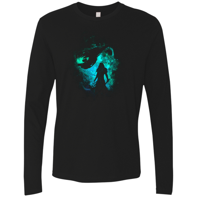 T-Shirts Black / Small SHINRA SOLDIERS ART Men's Premium Long Sleeve