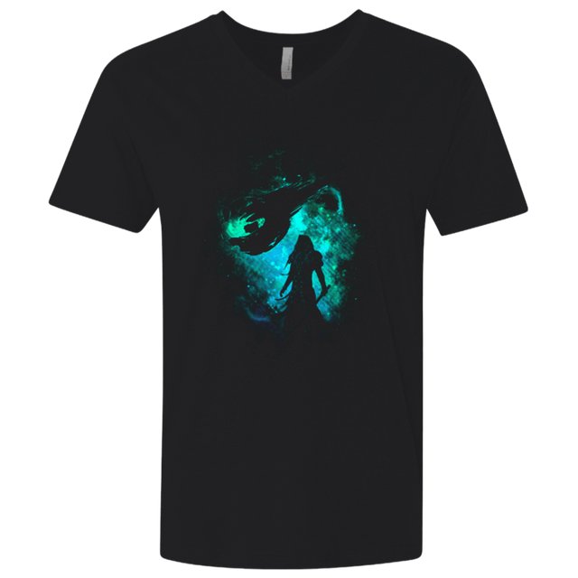 T-Shirts Black / X-Small SHINRA SOLDIERS ART Men's Premium V-Neck