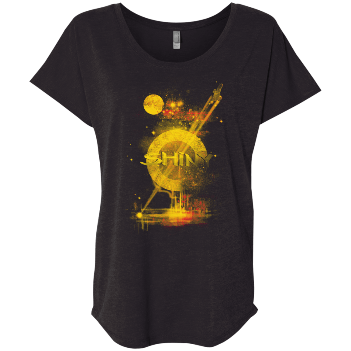 Shiny 2 Triblend Dolman Sleeve