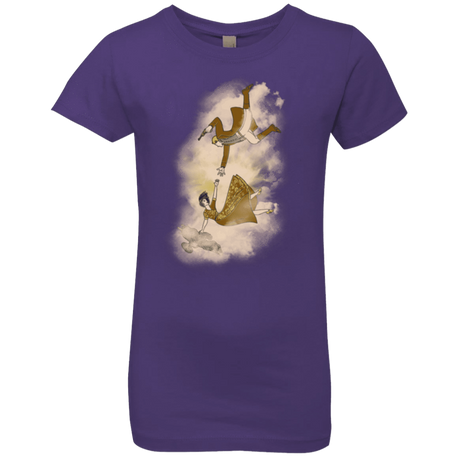 T-Shirts Purple Rush / YXS Shiny Infinite Girls Premium T-Shirt