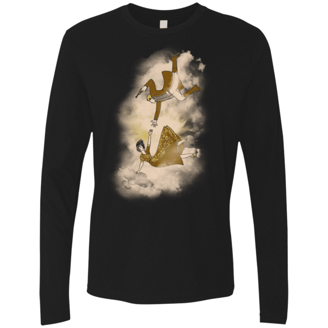 T-Shirts Black / Small Shiny Infinite Men's Premium Long Sleeve