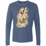 T-Shirts Indigo / Small Shiny Infinite Men's Premium Long Sleeve