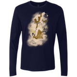 T-Shirts Midnight Navy / Small Shiny Infinite Men's Premium Long Sleeve