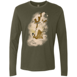 T-Shirts Military Green / Small Shiny Infinite Men's Premium Long Sleeve