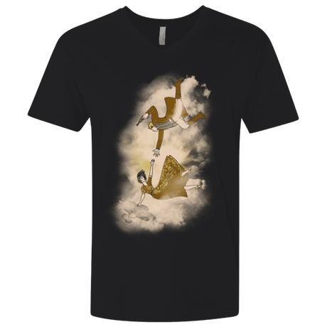 T-Shirts Black / X-Small Shiny Infinite Men's Premium V-Neck