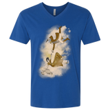 T-Shirts Royal / X-Small Shiny Infinite Men's Premium V-Neck