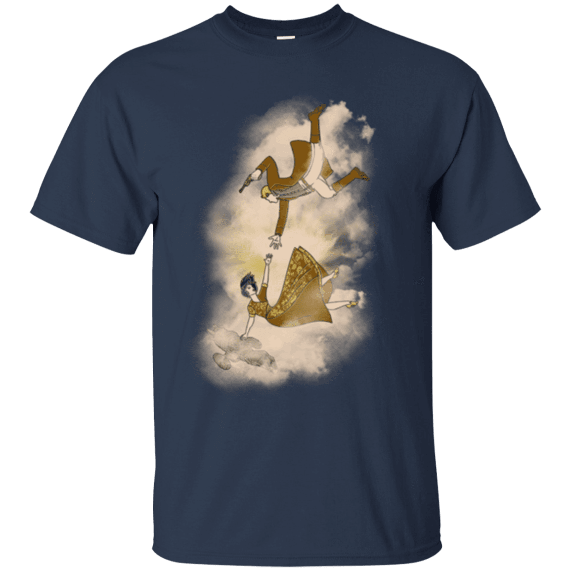 T-Shirts Navy / Small Shiny Infinite T-Shirt