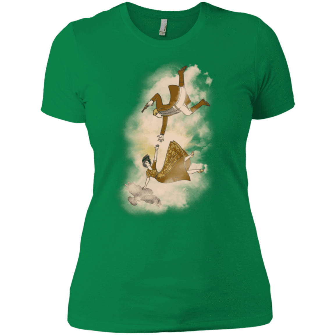 T-Shirts Kelly Green / X-Small Shiny Infinite Women's Premium T-Shirt