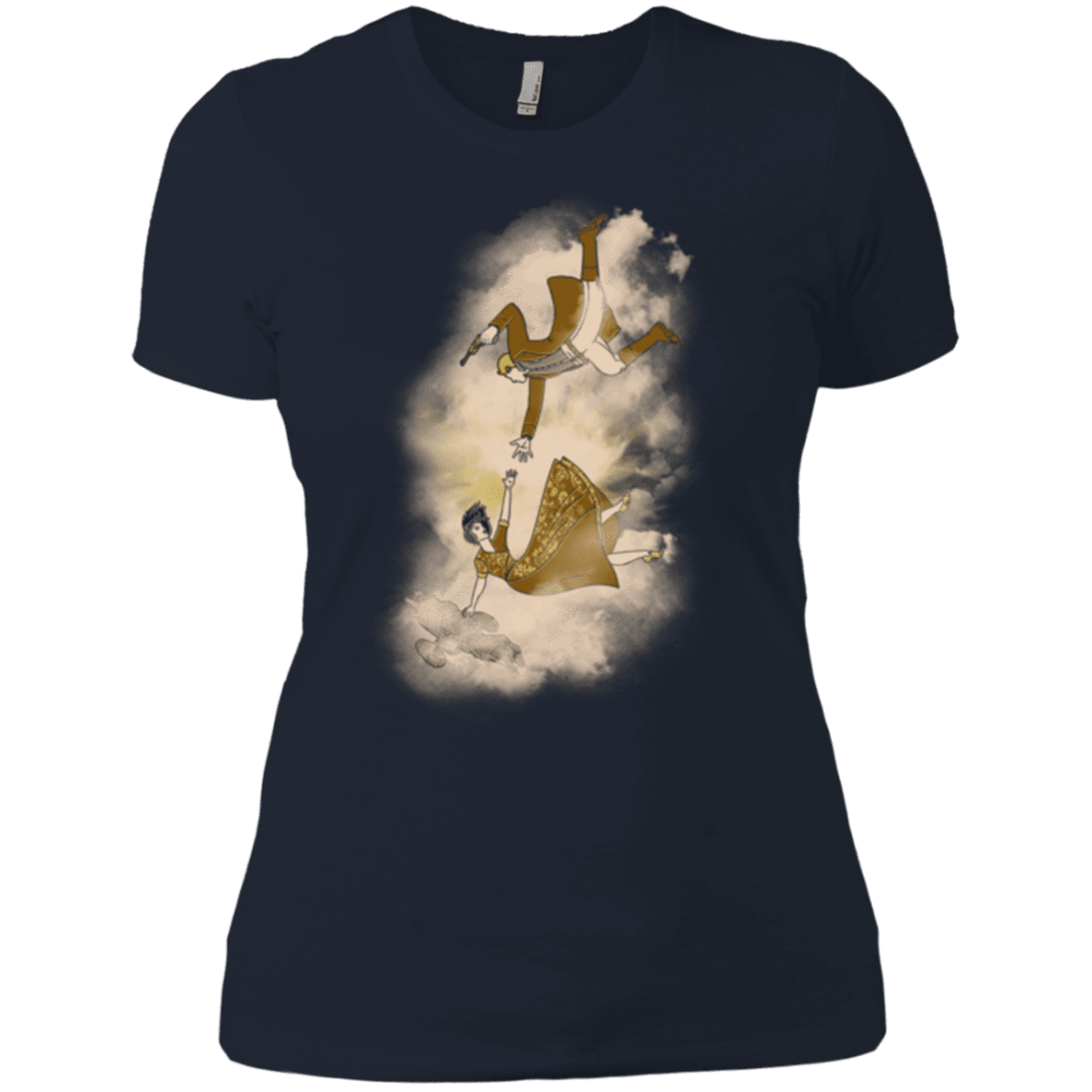 T-Shirts Midnight Navy / X-Small Shiny Infinite Women's Premium T-Shirt