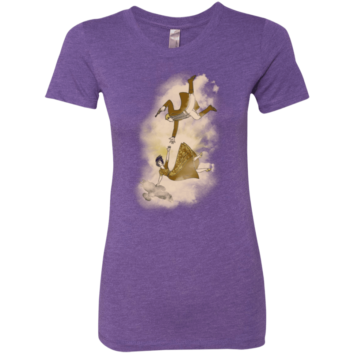 T-Shirts Purple Rush / Small Shiny Infinite Women's Triblend T-Shirt