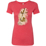 T-Shirts Vintage Red / Small Shiny Infinite Women's Triblend T-Shirt